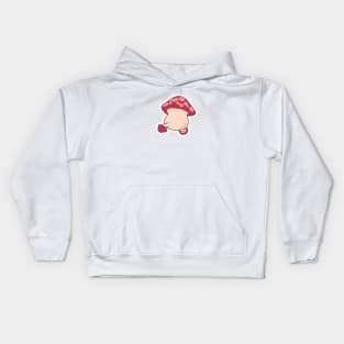 Walking Mushroom Kids Hoodie